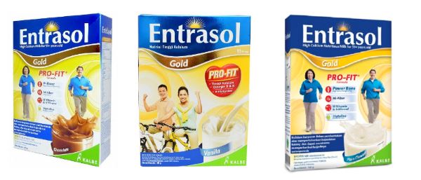 Review Entrasol Gold – Susu Formula dengan Kalsium Tinggi