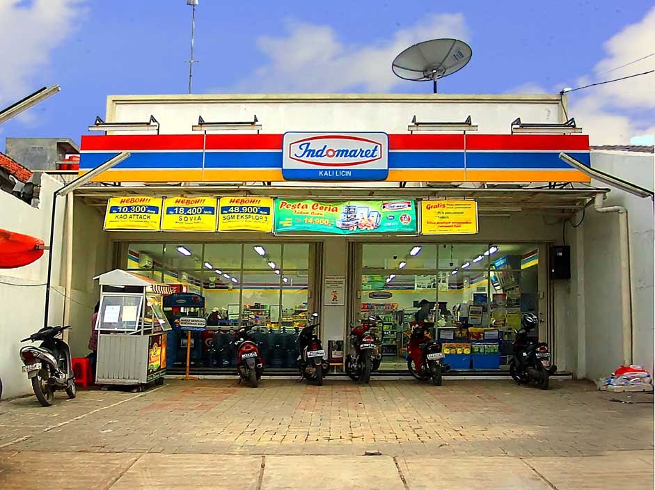 Indomaret, Gerai Waralaba Indonesia