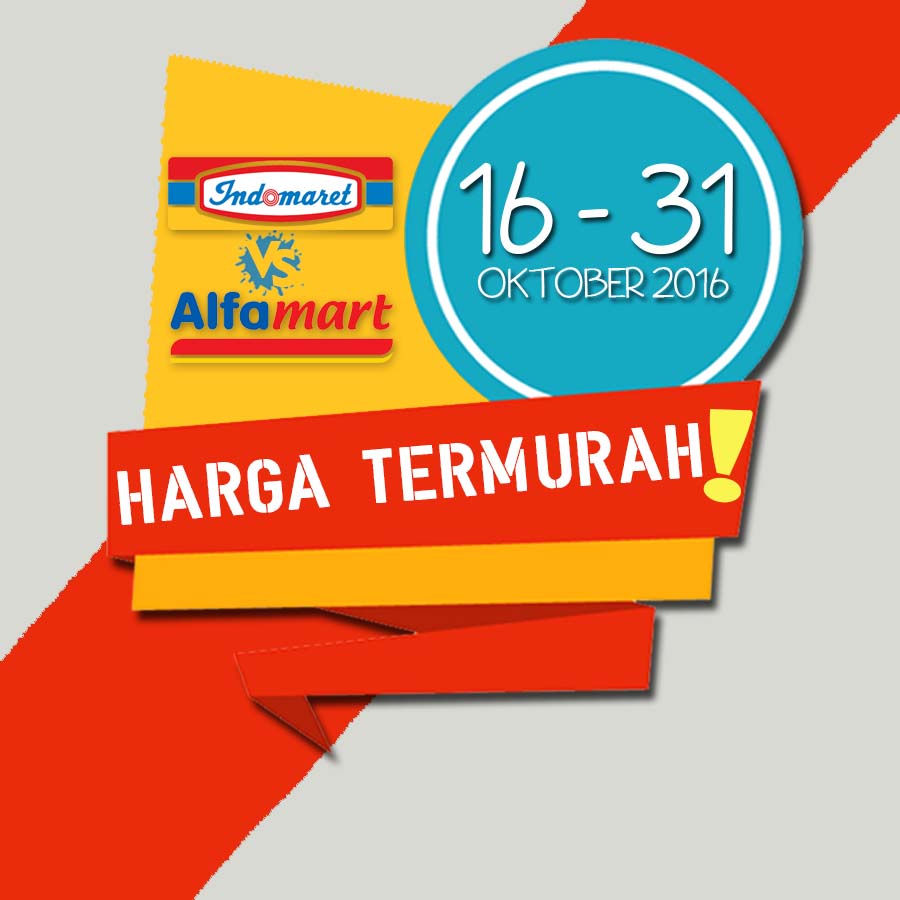 Harga Termurah Promo Alfamart VS Indomaret 16 31 Okt 2016 Artikel